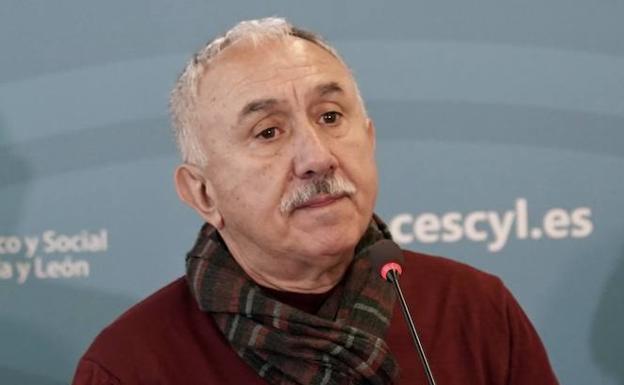 Pepe Álvarez tilda de «vergüenza» el fin del Serla y lo atribuye al «odio» de Vox a los sindicatos