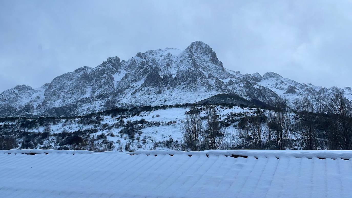 Las bellas estampas de nieve que deja 'Fien' en las tierras de León