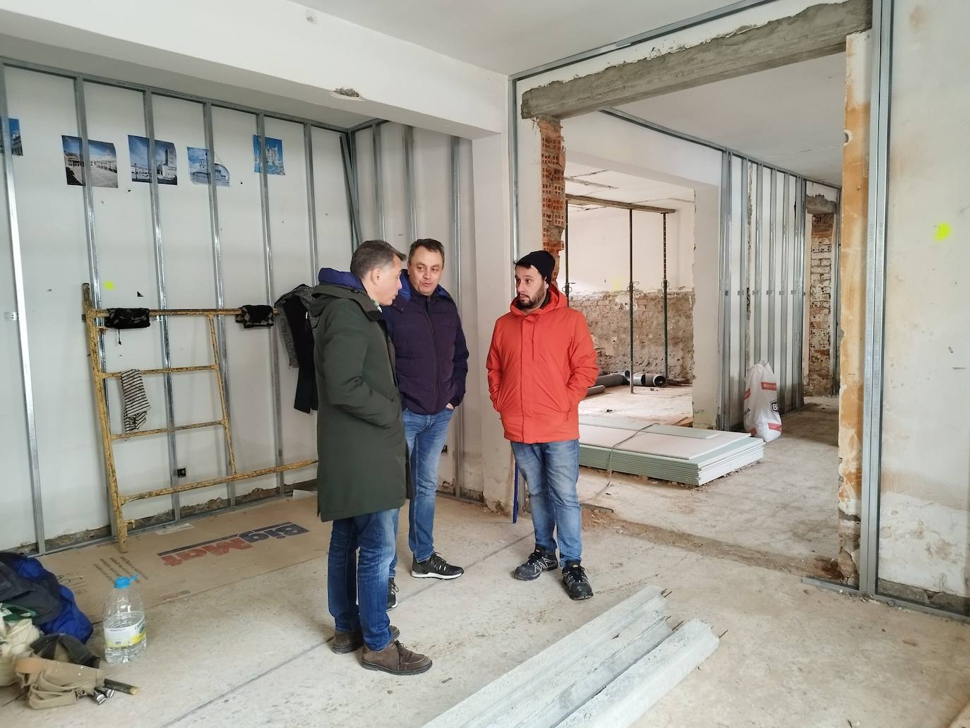 Las obras del Espacio del Mayor de Valencia de Don Juan se espera que acaben en marzo