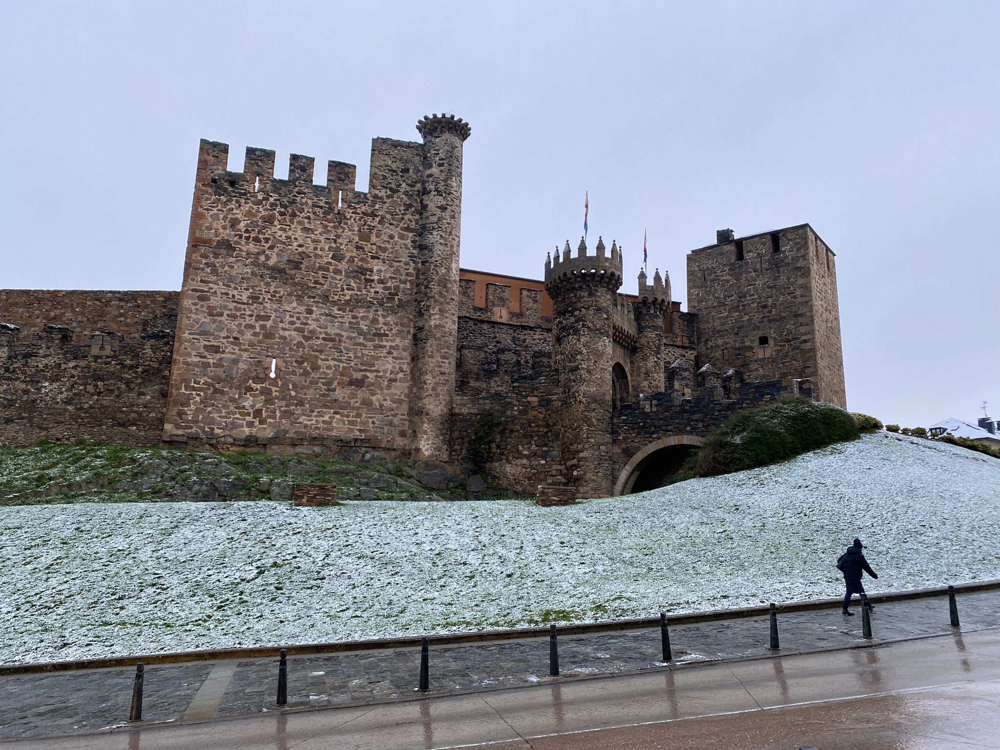 La nieve llega a El Bierzo