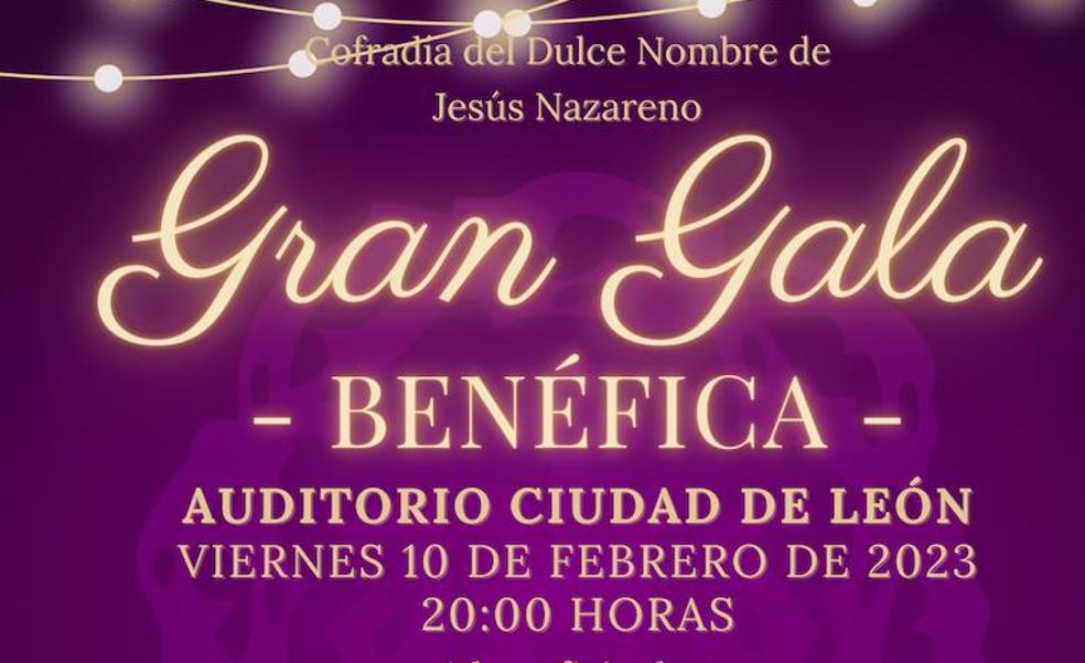 El Dulce Nombre de Jesús Nazareno organiza una gala y un cóctel benéfico el 10 de febrero