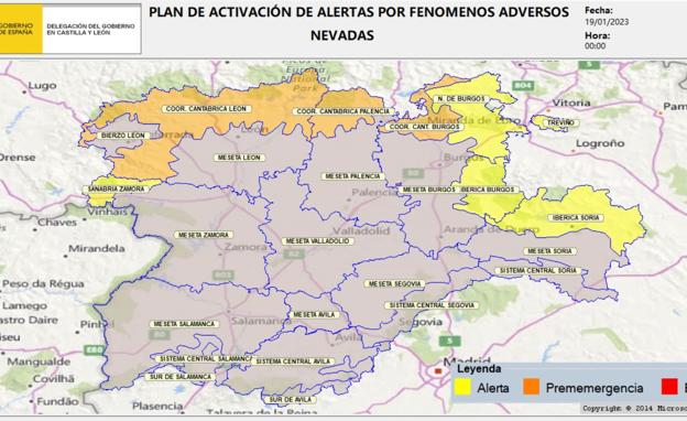 El Gobierno mantiene activada la fase de preemergencia en la Cordillera Cantábrica leonesa