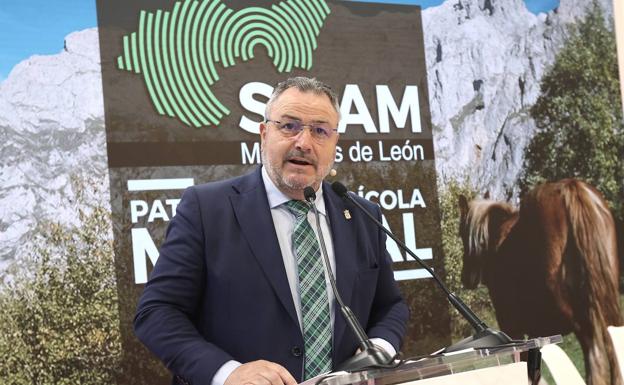 Morán confía en que el SIPAM Montañas de León redunde en la economía de la provincia por su peso en el sector agroalimentario