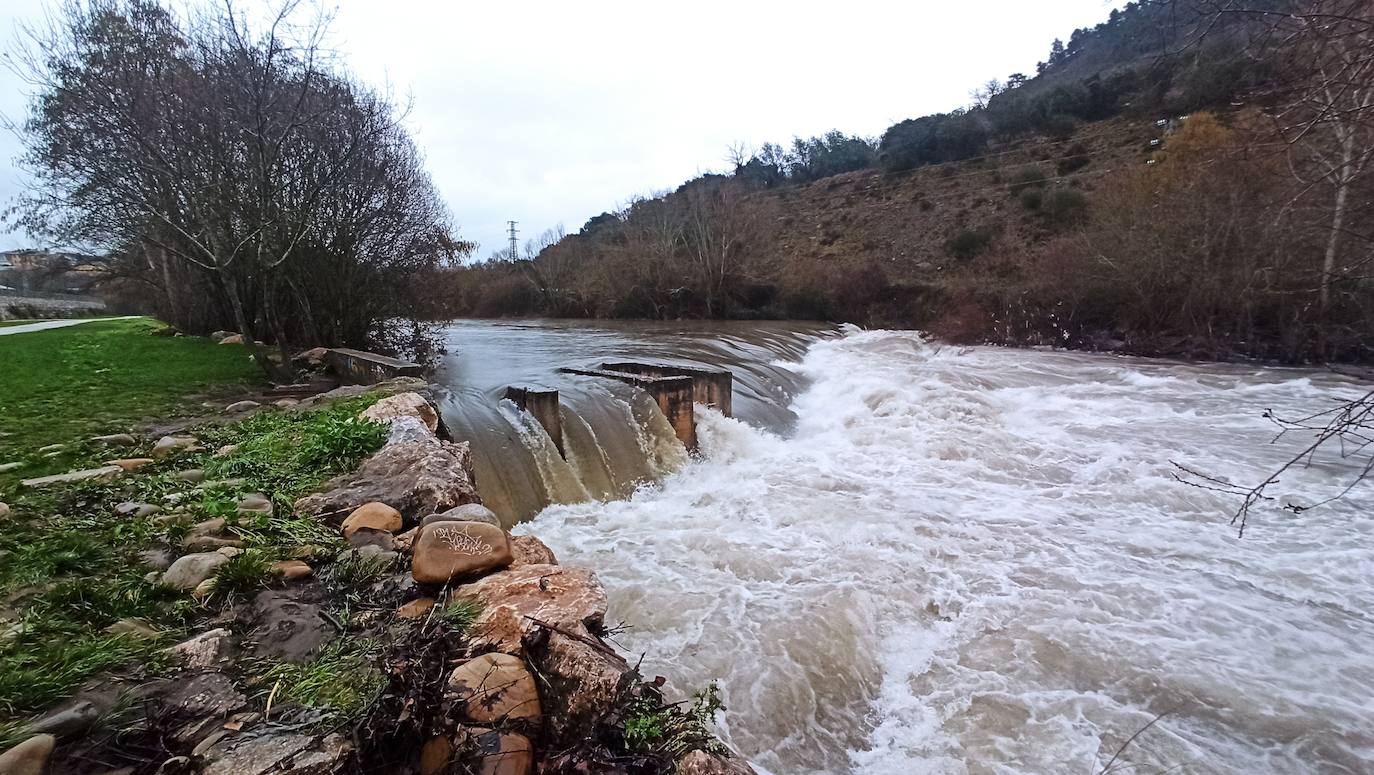 Los ríos de El Bierzo aumentan su caudal por las precipitaciones