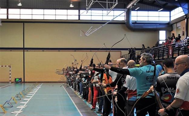 Los leoneses descollan en el Campeonato Provincial de Tiro con Arco en Sala 2023