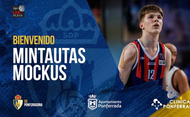 El alero Mintautas Mockus, nuevo fichaje para el Clíncia Ponferrada