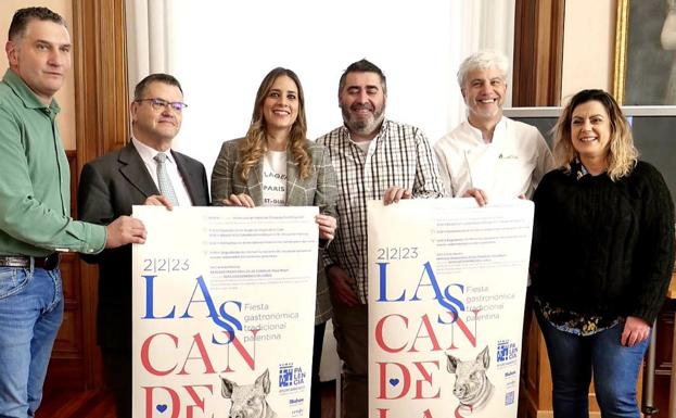 Imagen de la presentación de Las Candelas en Palencia./