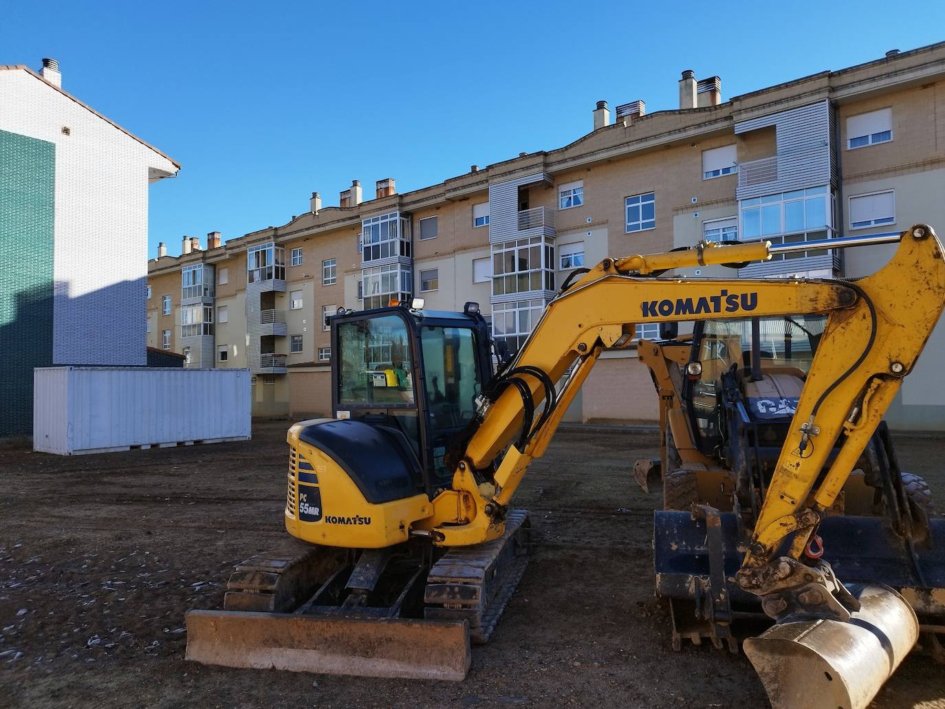 Obras de acondicionamiento de Vallezate