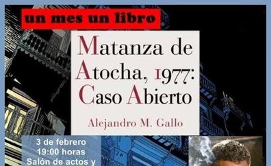 Alejandro Martínez Gallo presenta el viernes en Torre del Bierzo sus novelas 'Matanza de Atocha' y 'Franco debe morir'