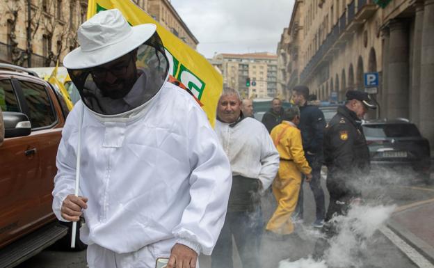 UGAL-UPA y COAG se manifiestan el lunes en León en defensa del sector apícola