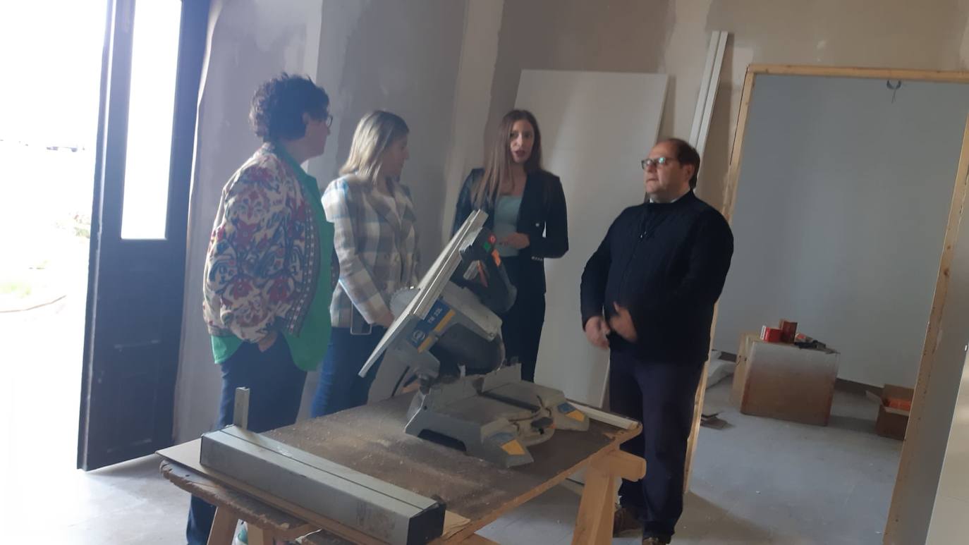 La escuela taller de La Bañeza realiza obras por 200.000 euros