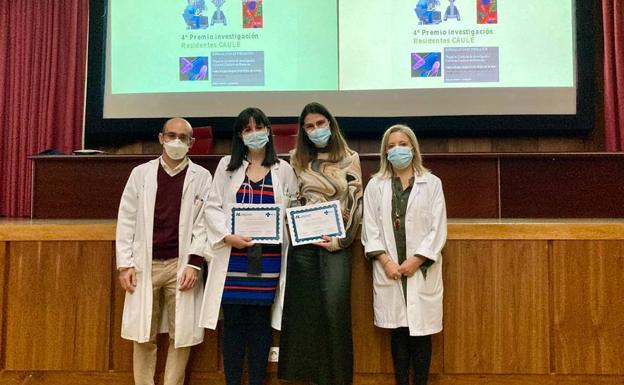 Cristiana Sieiro e Irene Latras reciben los Premios de Investigación Caule 2022