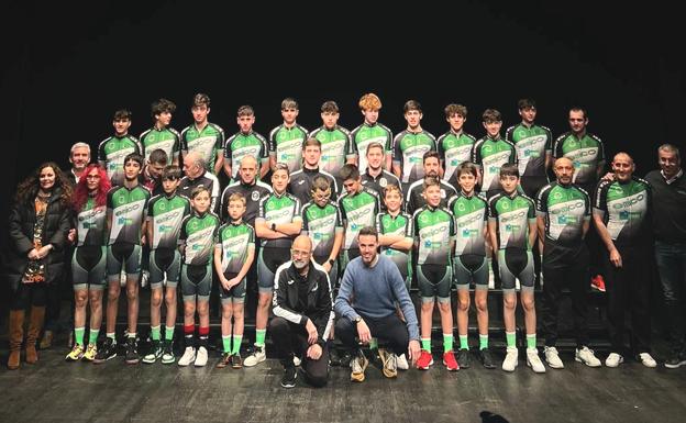 Presentación oficial del equipo ciclista Emico Erbi Bembibre 2023 con la presencia de Samuel Sánchez