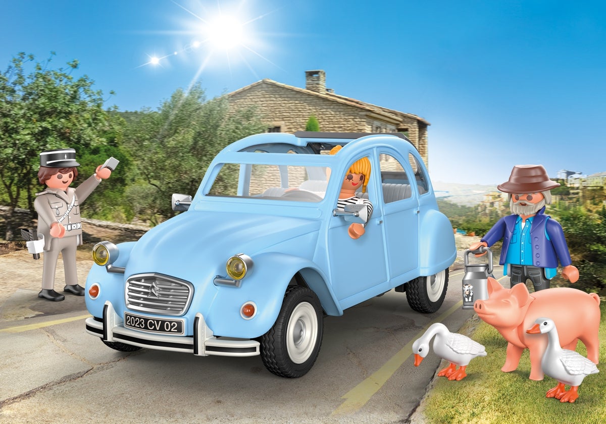 Citroën 2 CV Playmobil, un agradable guiño al pasado para toda la familia