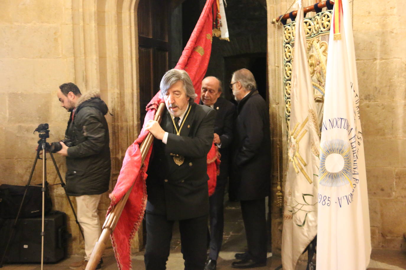 Toma de posesión del nuevo abad de San Isidoro