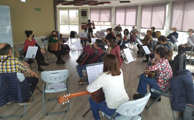 La Escuela de Música de Valverde de La Virgen, con sede en la Virgen del Camino./