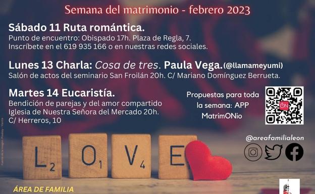 La Diócesis de León propone una 'ruta romántica' a los matrimonios de la ciudad