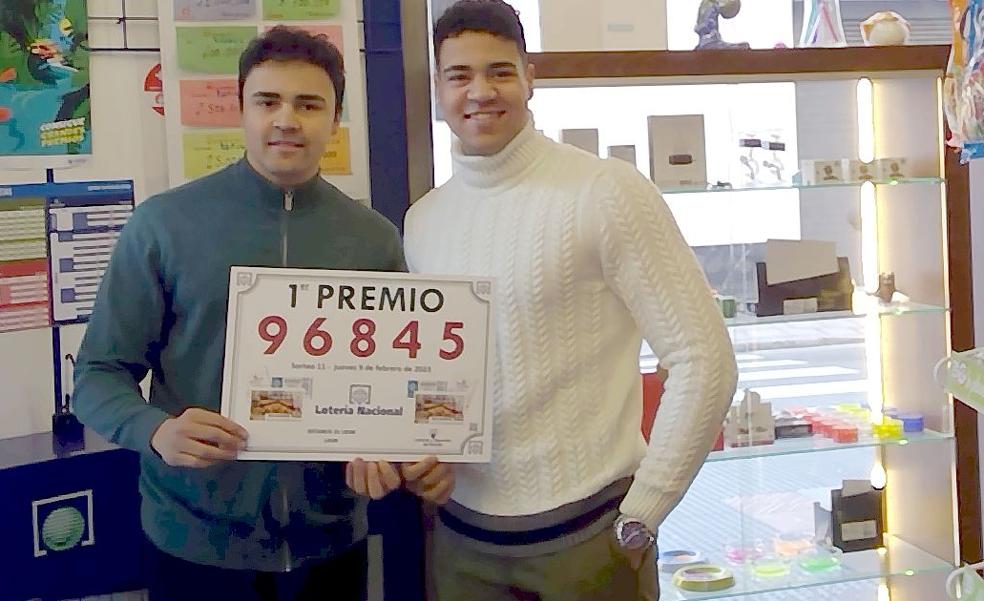 El primer premio de la Lotería Nacional deja en León capital su sello: 300.000 euros al número