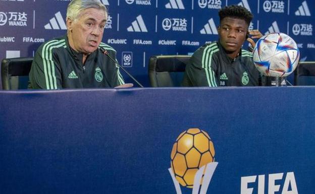 Ancelotti: «Benzema y Militao tienen la posibilidad de jugar»