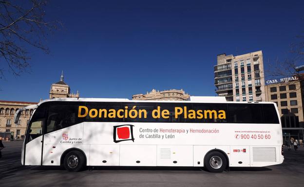 Castilla y León estrena la primera unidad móvil de donación de plasma de España con el reto de avanzar hacia la autosuficiencia