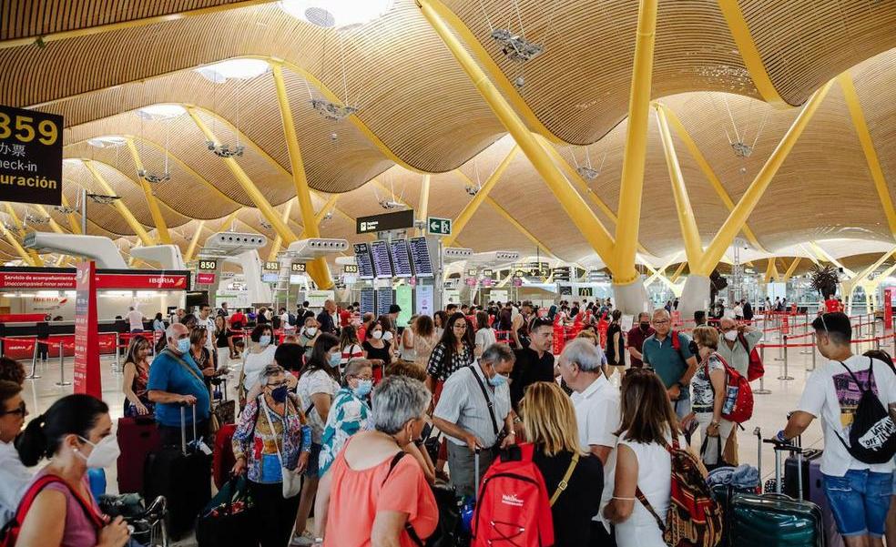 Los aeropuertos españoles superan por primera vez los datos prepandemia