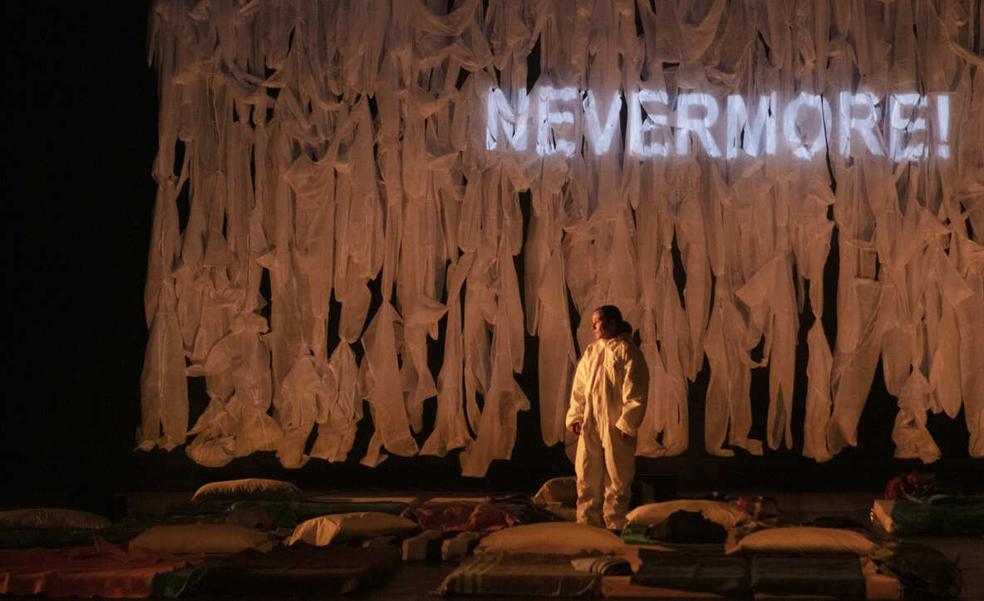 La obra 'Nevermore' se sube este miércoles al escenario del Auditorio Ciudad de León