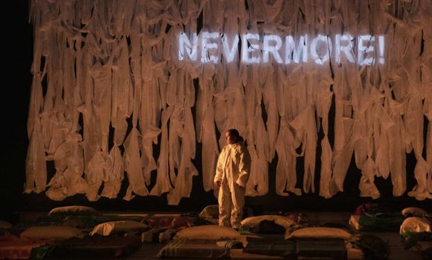 La obra 'Nevermore' se sube este miércoles al escenario del Auditorio Ciudad de León