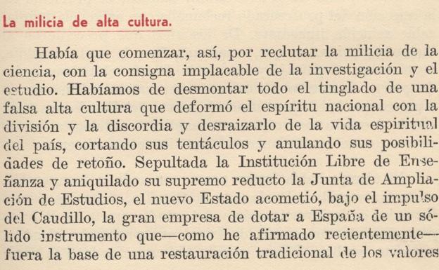 CCOO reitera la solicitud de retirar el doctorado Honoris Causa al ministro franquista José Ibáñez Martín