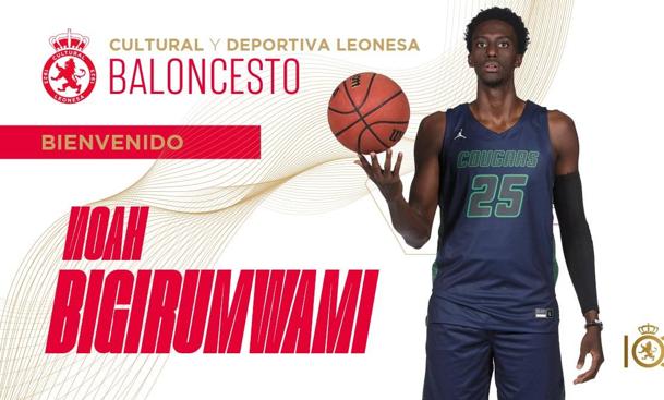 El equipo de baloncesto de la Cultural suma centímetros con la llegada de Bigirumwami