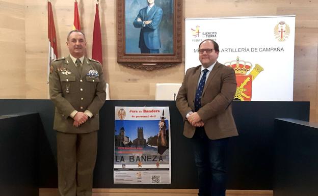 La Plaza Mayor de La Bañeza acogerá un acto de Jura de Bandera Civil