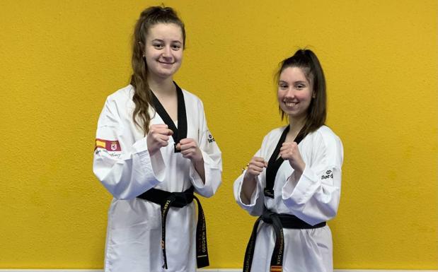 Dos deportistas de Coyanza en el Campeonato de España Senior de Taekwondo