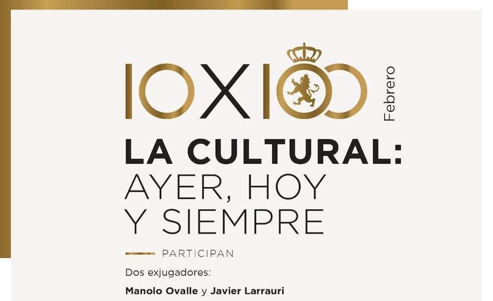 Dos leyendas de la Cultural repasan la historia de la Cultural en la nueva charla '10x100'