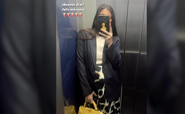 María García de Jaime presume de tripita en el tercer trimestre de su embarazo