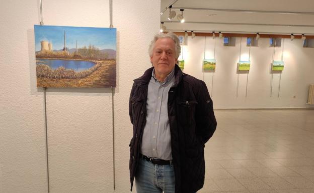 'Naturaleza e industria', una exposición de óleos sobre La Robla