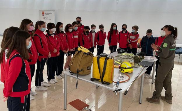 El Campus de Ponferrada acoge esta semana talleres para la prevención de incendios forestales