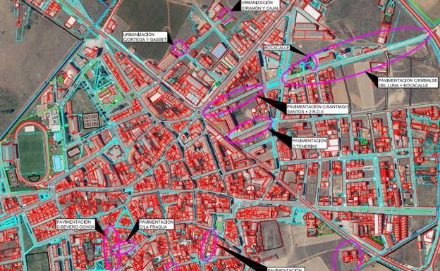 Santa María del Páramo aprueba un plan de asfaltado y pavimentación con un importe de medio millón de euros