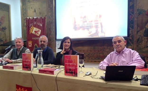 Presentación libro «Cuando se rompió el mundo» en la Casa de León en Madrid