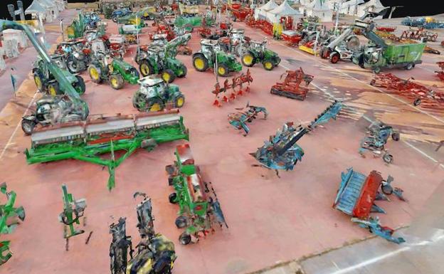 La 102 edición de la Feria de Febrero de Valencia de Don Juan se puede visitar ya en 3D