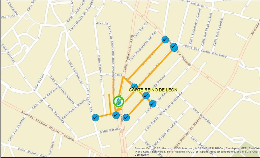 Un corte de agua dejará a ocho calles de León sin suministro el próximo lunes