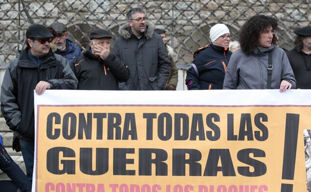 La Asamblea Popular Contra la Guerra pide en León «un alto al fuego y una negociación» como «única forma de luchar» contra la guerra de Ucrania