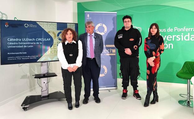 El Campus de Ponferrada da a conocer las líneas de actuación de la cátedra ULEtech Circular