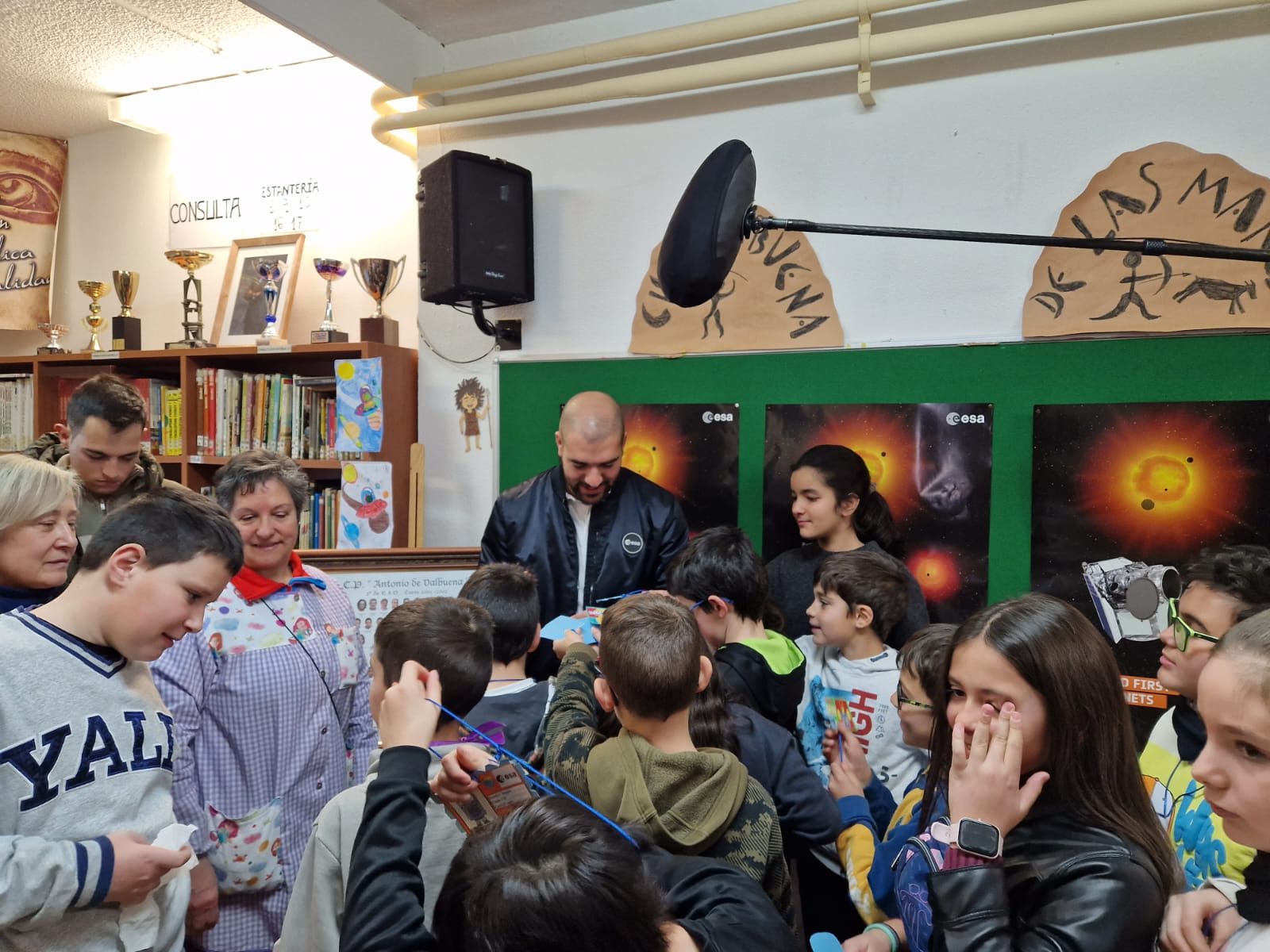 Visita del Pablo Álvarez Colegio Público Antonio de Valbuena