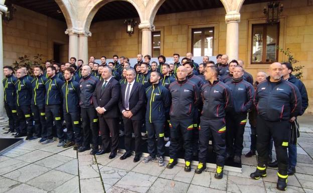 La solución «transitoria» para los parques de bomberos de Celada y Cistierna