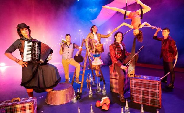 El Bergidum recibe a la 'Creatura' de Lapso Producciones, un homenaje al circo clásico desde una visión poética y musical