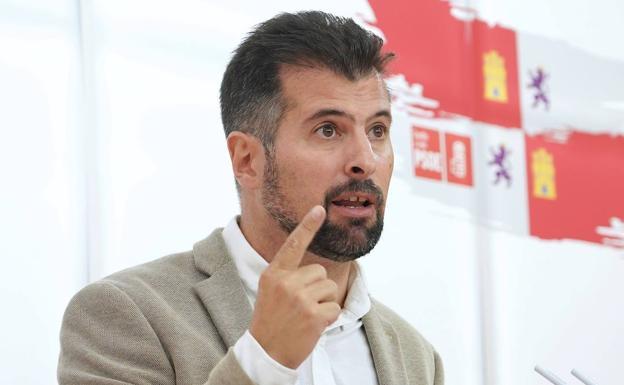 Tudanca aspira a que Castilla y León «deje de pasar vergüenza» con un gobierno que «quiere hacernos retroceder décadas»