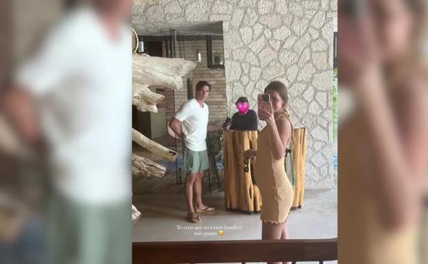 María Pombo y Pablo Castellano: Derroche de amor en su viaje a México