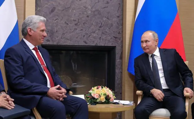 Presidente de Cuba recibe al jefe del grupo petrolero ruso Rosneft