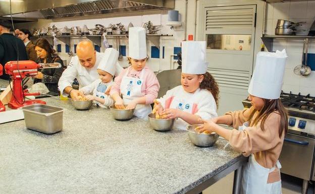 Seis estrellas michelin hacen sonreír a niños enfermos cocinando