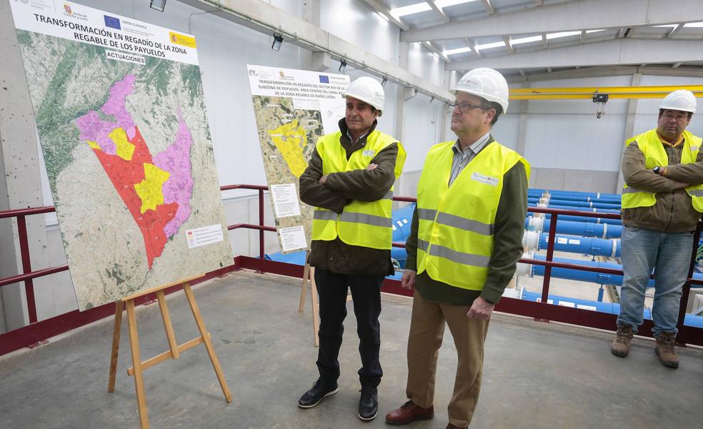 Agricultura prevé concluir antes de que finalice el año las actuaciones en los regadíos de Payuelos tras una inversión de más de 94 millones