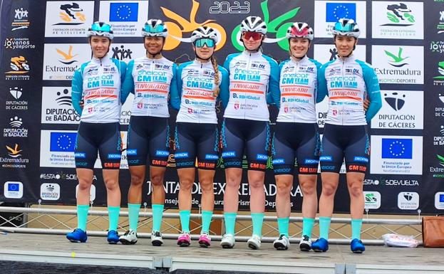 El Eneicat CM Team pelea en la Vuelta a Extremadura